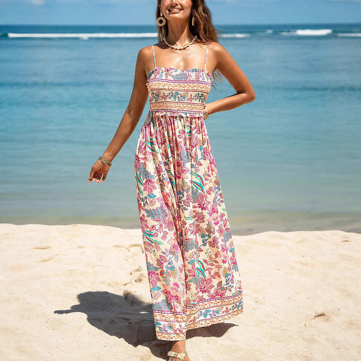 Damen Maxikleid Drune