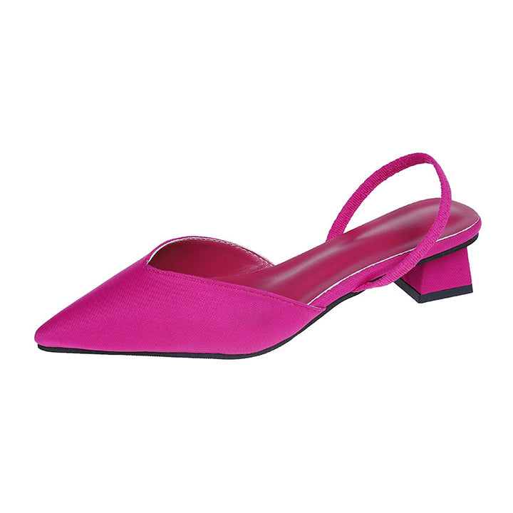 Damen Slingback Pumps mit stilvollem Überkreuzriemen Drune