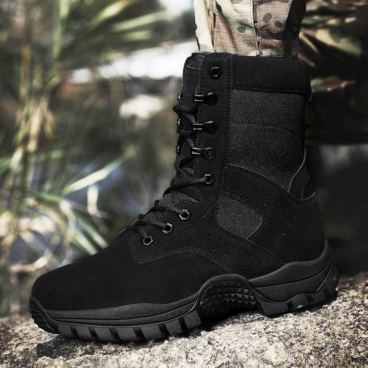Herren Hochleistungs‑Taktikstiefel mit Cordura‑Mesh und stoßdämpfender Mehrzonenprofilsohle Drune