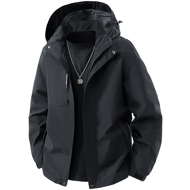 Herren Multifunktionale Wasserdichte Outdoor-Jacke