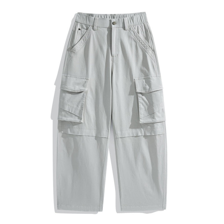 Herren Relaxed-Cargo-Hose aus leichtem Ripstop mit großen Klapp- und Stautaschen Drune