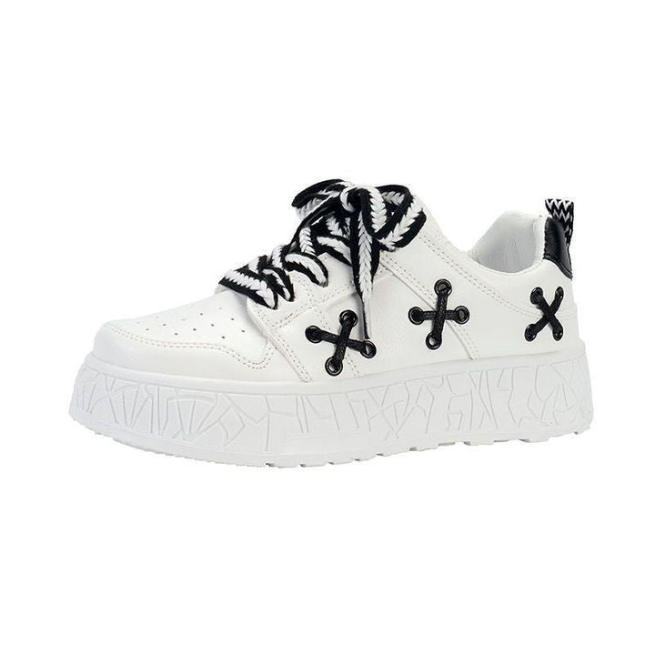 Damen Sneaker mit modischem Design und robuster Sohle Drune