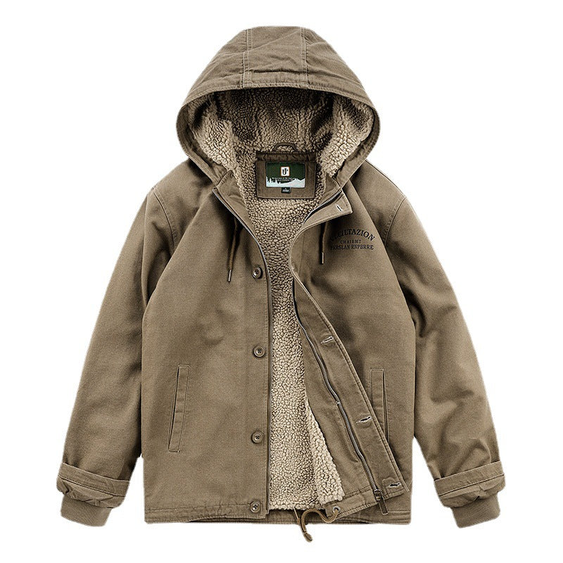 Herren Übergangsjacke mit Teddyfutter Drune