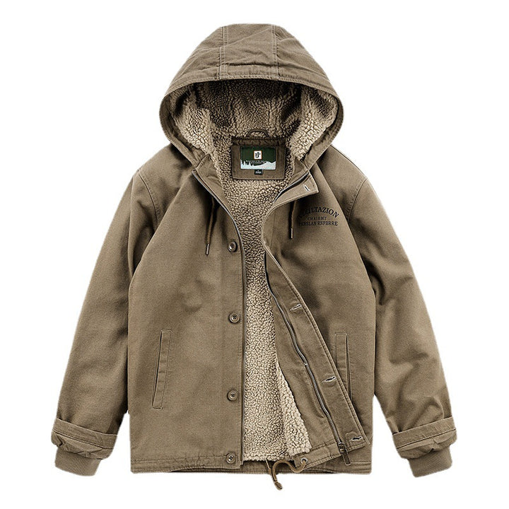 Herren Übergangsjacke mit Teddyfutter Drune
