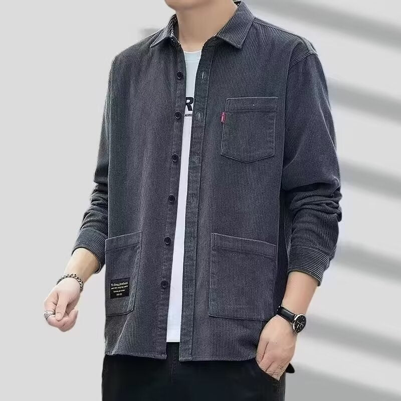 Herren modische Cordjacke Drune