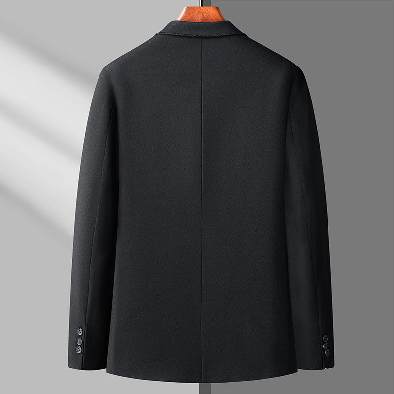 Herren Schlankes knitterarmes Business-Sakko mit Notch-Revers Drune