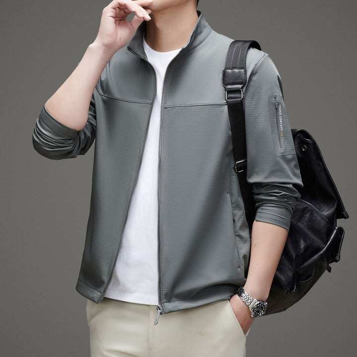 Herren Funktionsjacke mit atmungsaktiven Materialien und praktischen Taschen Drune