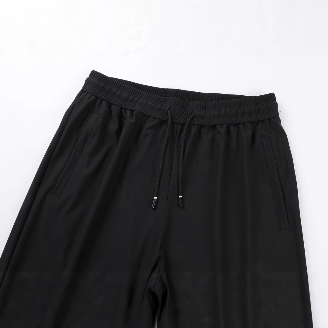 Herren leichte tapered Jogginghose mit elastischem Komfortbund, Kordelzug und seitlichen Eingrifftaschen Drune