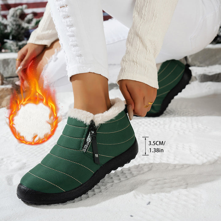 Damen Komfortable Winterboots mit kuscheligem Innenfutter Drune