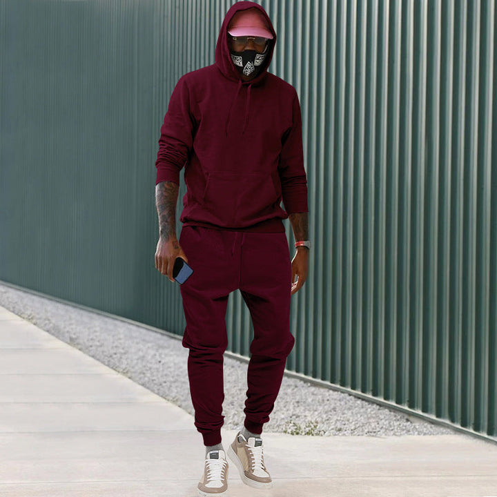 Herren Sportanzug mit Hoodie und bequemen Jogginghosen Drune