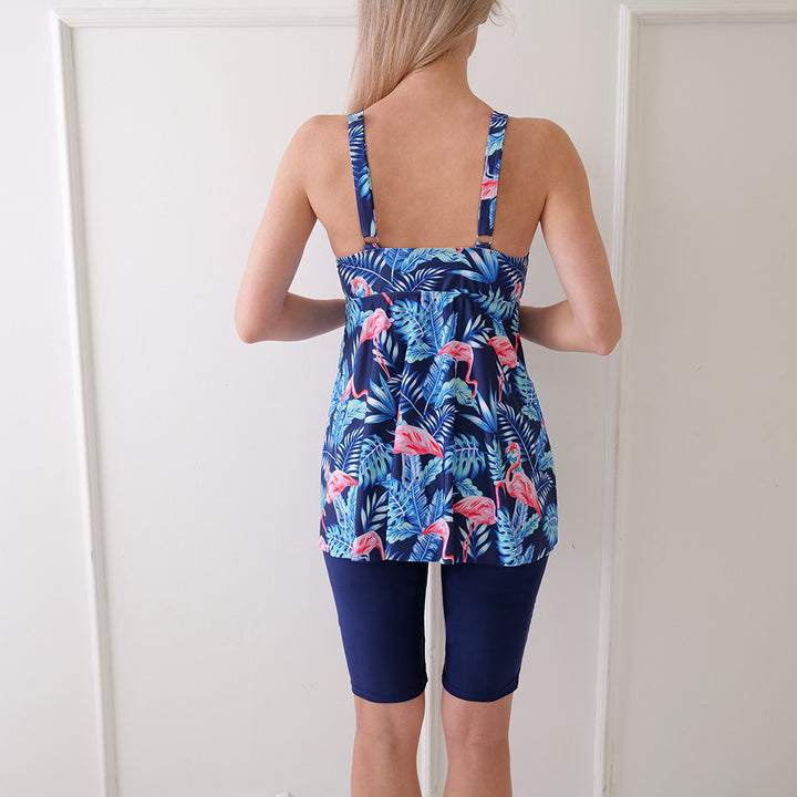 Damen Tankini mit elegantem Schnitt und figurformenden Shorts Drune
