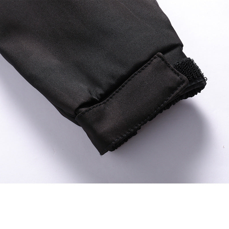 Herren Leichte Softshell‑Hybridjacke mit Netzfutter, wasserabweisender Membran und Reißverschlusstaschen Drune