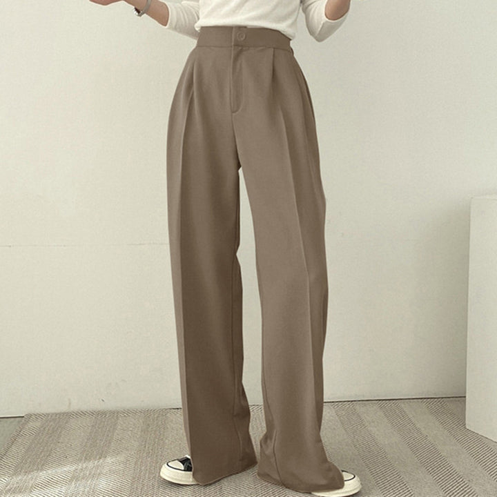 Damen Elegante und bequeme Hochtaillierte Hose Drune