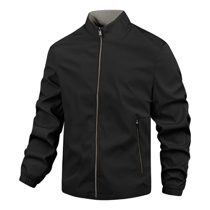 Herren Leichte Übergangsjacke mit hochgeschlossenem Kragen Drune 1787738638