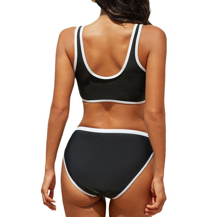 Damen Sportlicher Bikini Drune