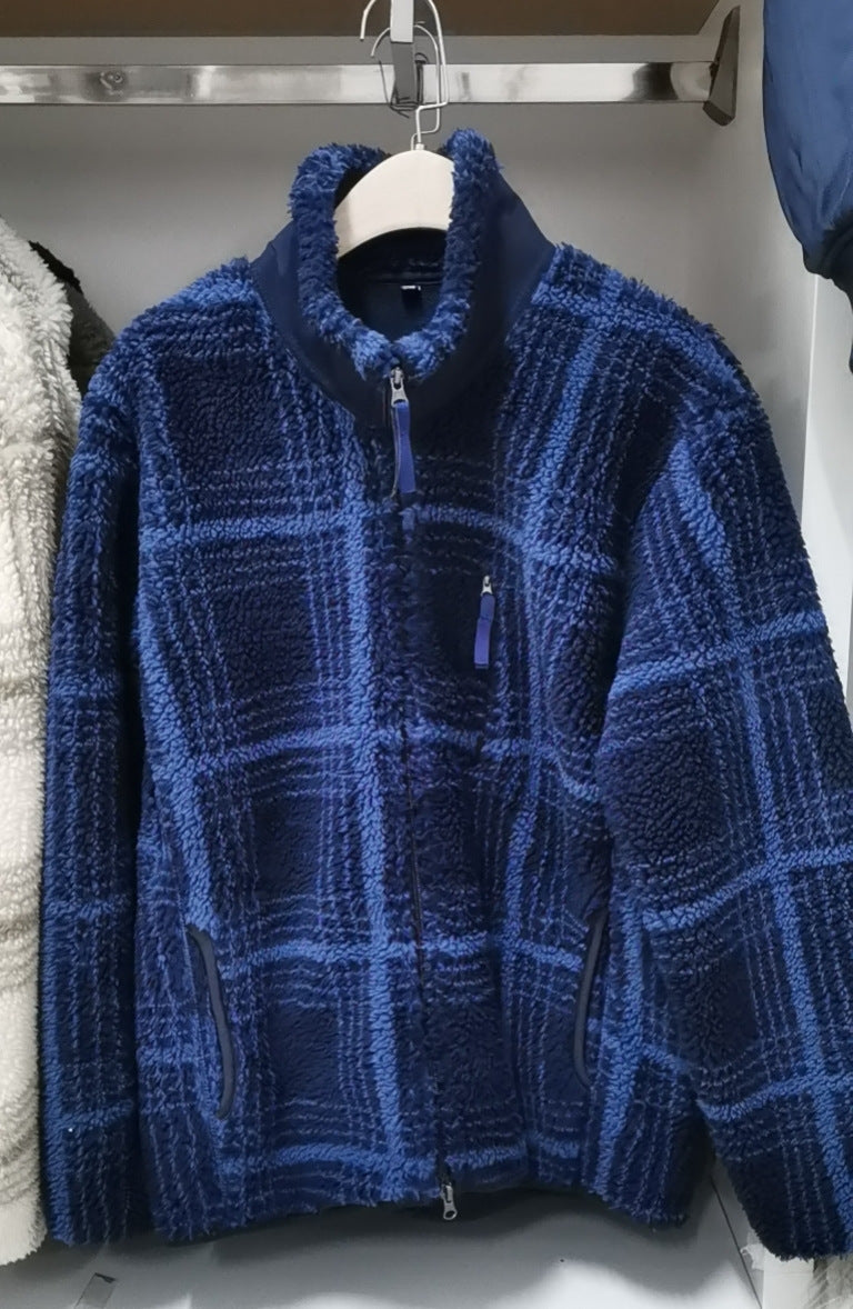 Damen Fleecejacke mit hohem Kragen und Wabenstruktur Drune