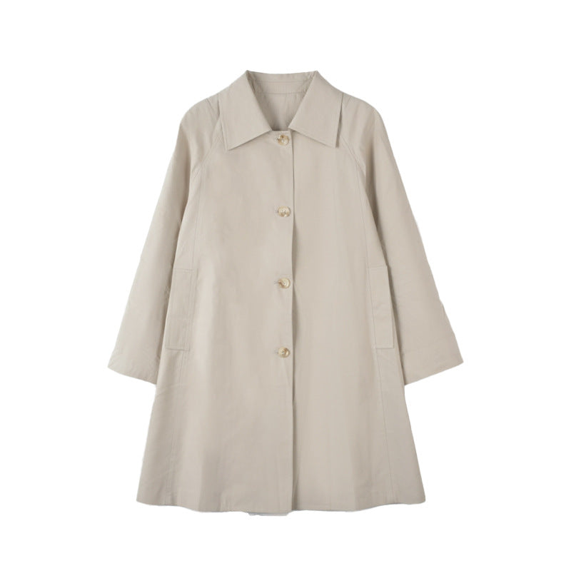 Damen Elegante und zeitlose Trenchcoat Drune
