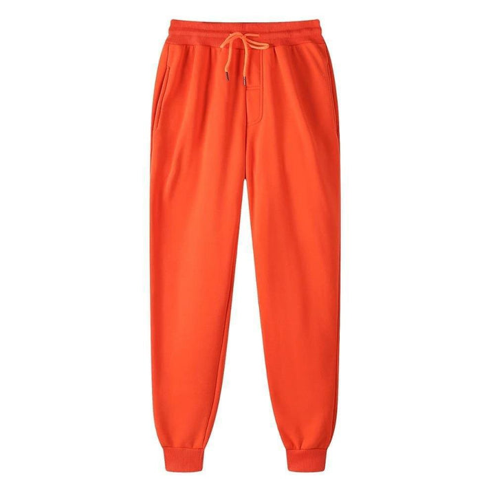 Damen nan relaxed Highwaist-Jogginghose mit elastischem Bund, Kordelzug und gerippten Saumbündchen Drune