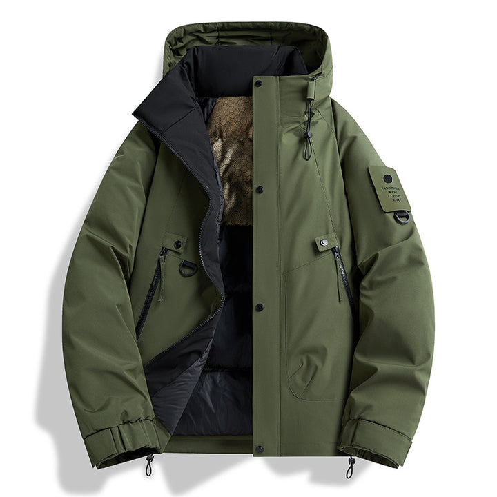 Herren Technischer Urbanparka mit Thermoisolierung und multifunktionalen Taschen Drune