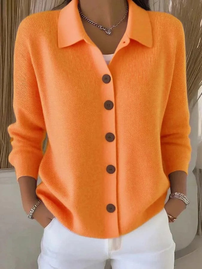Damen Modische Strickjacke Drune