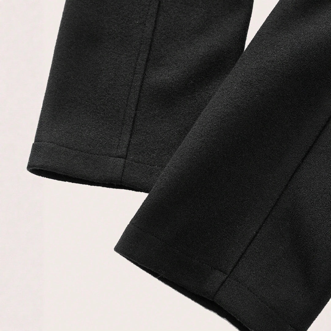 Damen eleganter, taillierter Gehrock mit doppelter Knopfleiste und schickem Revers Drune