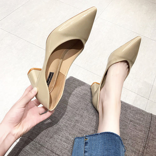 Damen Elegante und zeitlose Absatzschuhe mit blockförmigem Absatz Drune