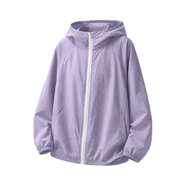 Herren Leichte Oversize-Windjacke mit Kapuze, elastischem Saum & Eingrifftaschen Drune