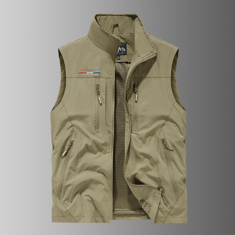 Herren Multifunktionale Outdoor-Weste Drune 1788242421