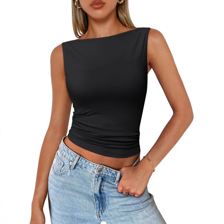 Drune | Ärmelloses Slim Fit Tanktop