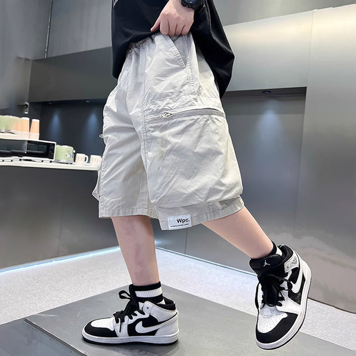 Unisex lässige Cargo-Shorts mit großen Taschen Drune