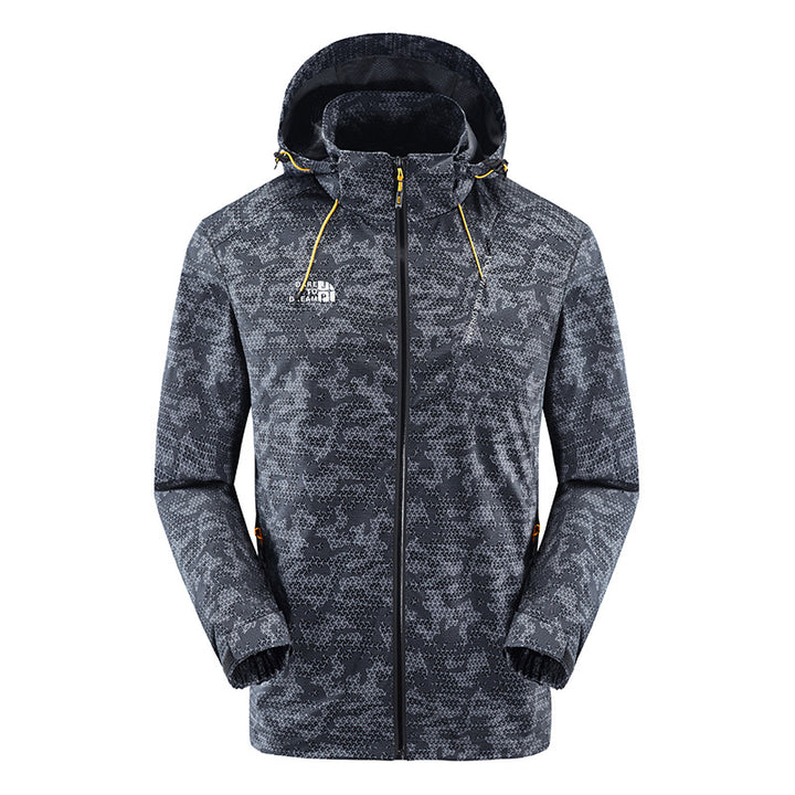 Herren Wasserdichte Outdoorjacke Drune