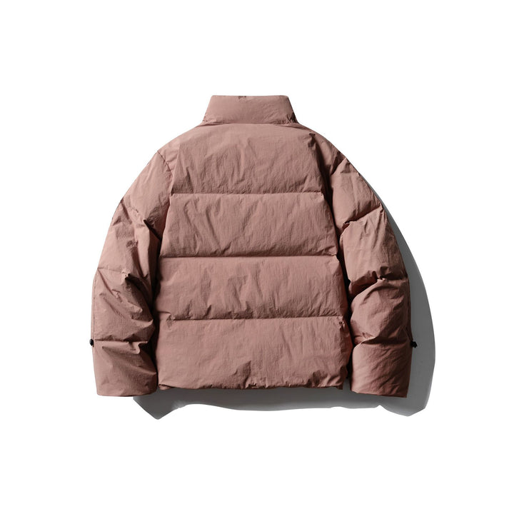 Herren Kurzer Boxy-Puffer mit wattiertem Kissenkragen und winddichter Außenhülle Drune