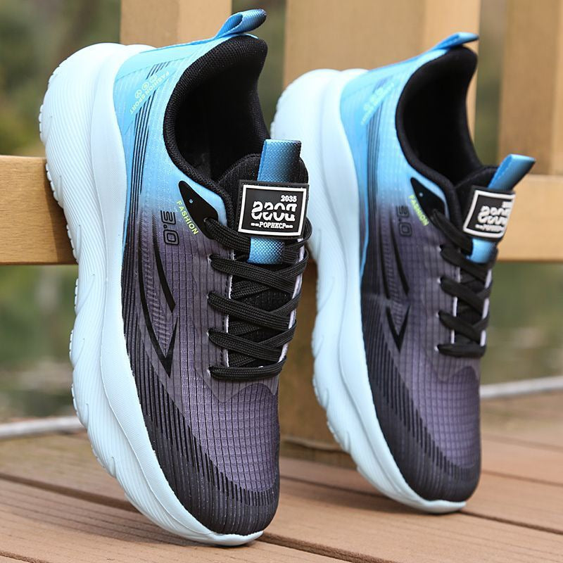 Damen Leichte und atmungsaktive Freizeitsneaker mit dämpfender Sohle Drune