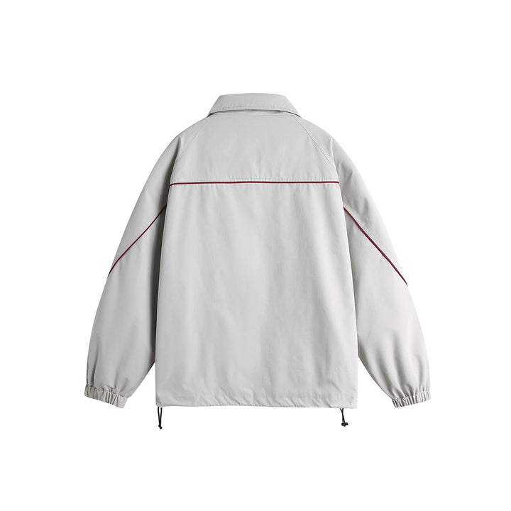 Unisex kastig geschnittene Softshell-Trainingsjacke mit winddichter Membran Drune