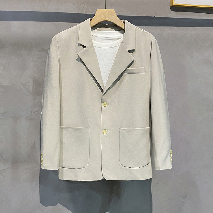 Herren Modernes Oversize Sakko im Minimal‑Look mit aufgesetzten Taschen Drune