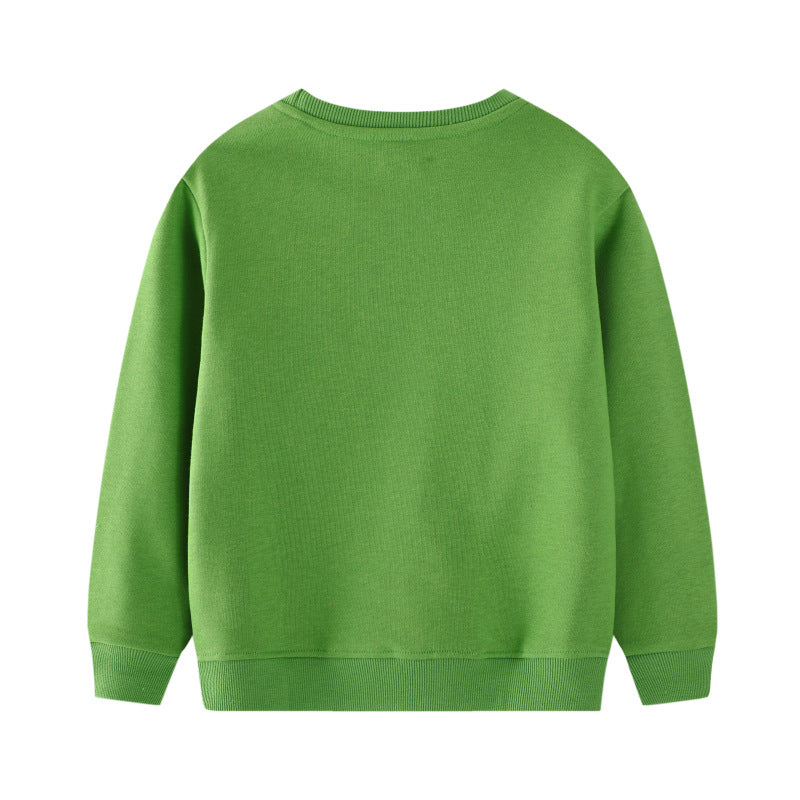 Kinder Sweater mit buntem Dinosaurier-Motiv Drune