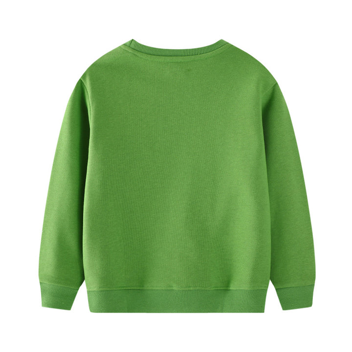 Kinder Sweater mit buntem Dinosaurier-Motiv Drune
