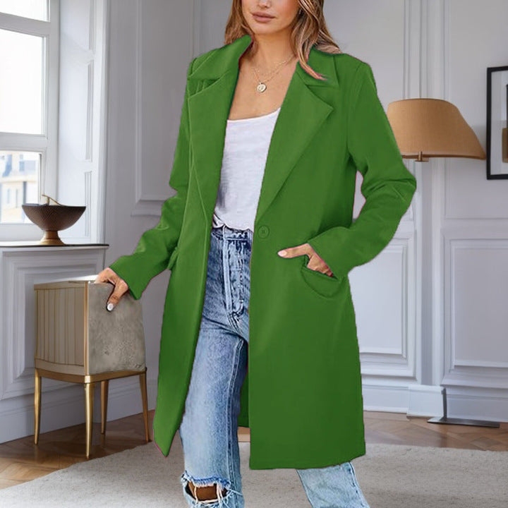 Damen Eleganter Freizeitmantel Drune