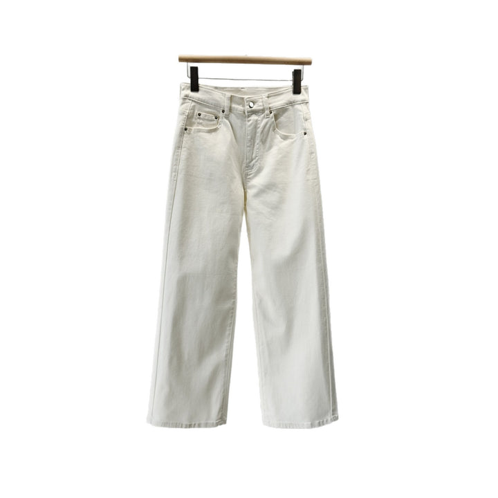 Damen Hochtaillierte Weite Denim-Hosen Drune 1787623024