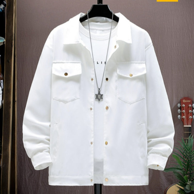 Herren Utility-Jacke mit praktischen Taschen und modernem Schnitt Drune