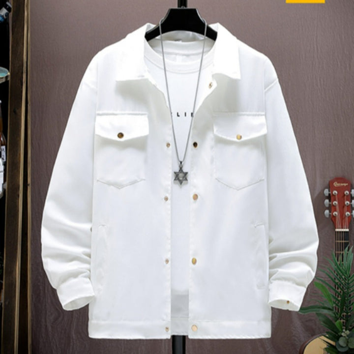 Herren Utility-Jacke mit praktischen Taschen und modernem Schnitt Drune
