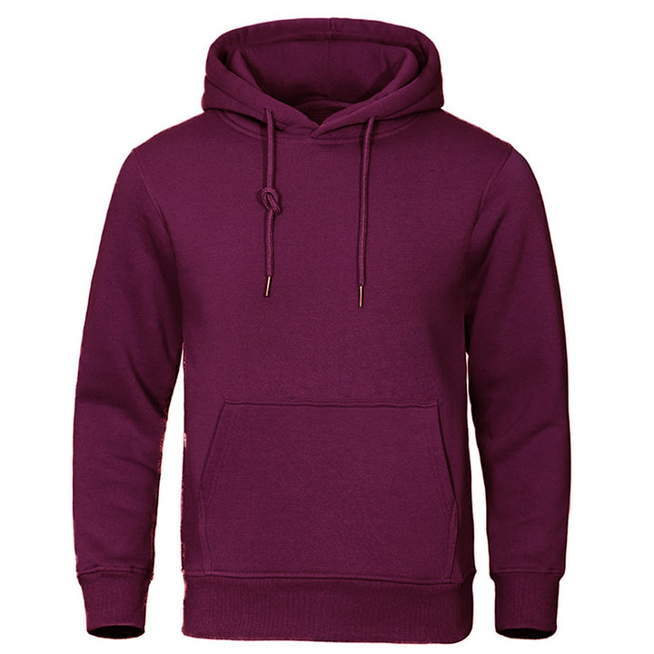 Unisex Premium-Kapuzenpullover mit extra hohem Kragen, Kängurutasche und gebürstetem Innenfutter Drune