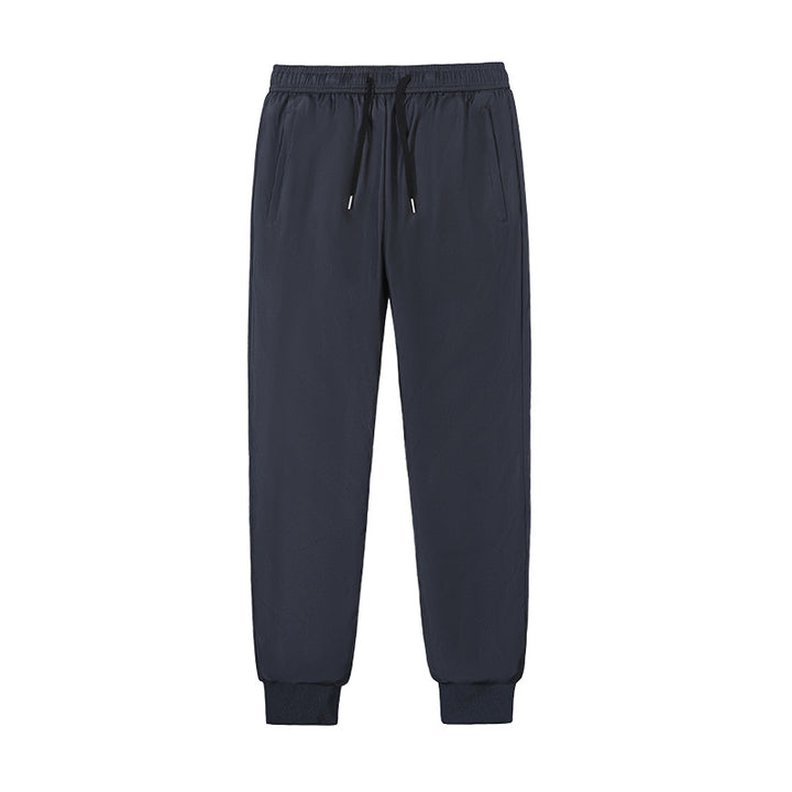 Herren Gefütterte Thermo-Softshell-Joggpant mit Teddyfutter & Kordelbund Drune
