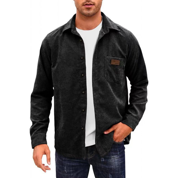 Herren Corduroy Hemdjacke Drune