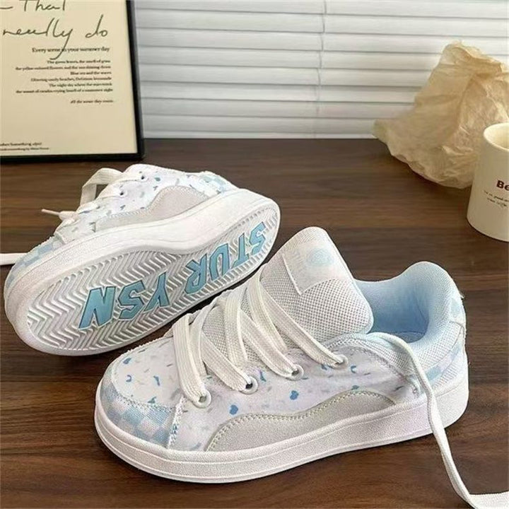 Damen Sportliche Sneaker mit verspieltem Design und rutschfester Sohle Drune