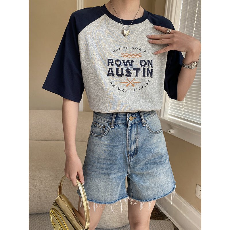 Damen lässige Bluse mit ballonenärmeln aus hochwertigem Stoff Drune