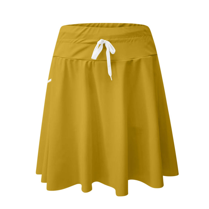 Damen Sportlicher Rock mit verstellbarem Bund Drune