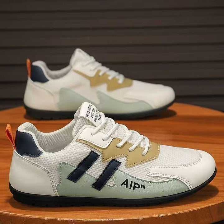 Damen sportliche Sneakers mit atmungsaktivem Mesh-Obermaterial und dämpfender Sohle Drune