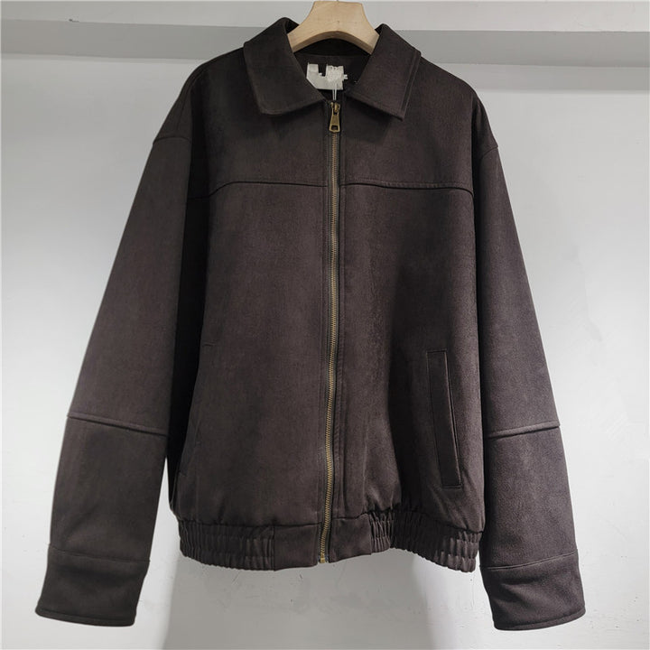 Damen modische Steppjacke mit elastischem Bund und praktischen Taschen Drune