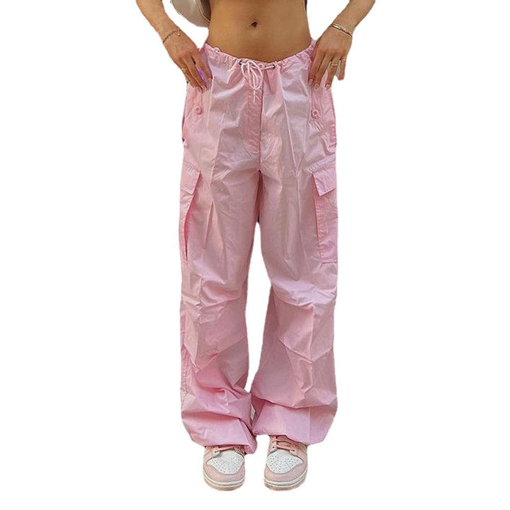 Damen Cargo-Hose mit elastischem Bund und seitlichen Taschen Drune
